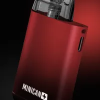 POD - Brusko - Minican Plus - Черно - красный градиент (Black - Red Gradient ) - 10-11вт - 3мл - 850mAh